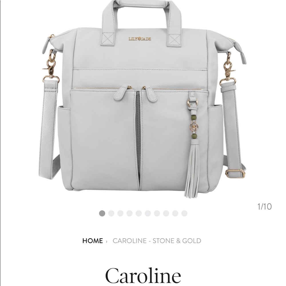 Like new Lily-Jade Caroline diaper bag/backpack